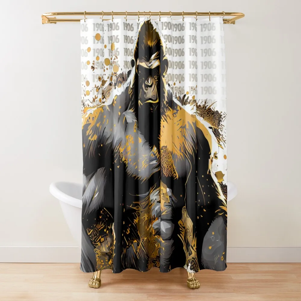 

Alpha Phi Alpha - Gorilla Mode Shower Curtain Waterproof Fabric Shower For Bathroom Shower Bathroom And Curtain