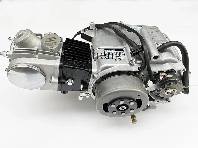 TQH motorcycle JH70 foot start engine assembly Jialing 70 horizontal 100 manual clutch four-speed cycle head
