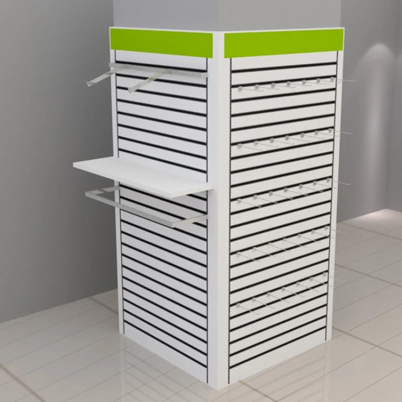 [Customized]Wall mounted display clothing retail store shelf