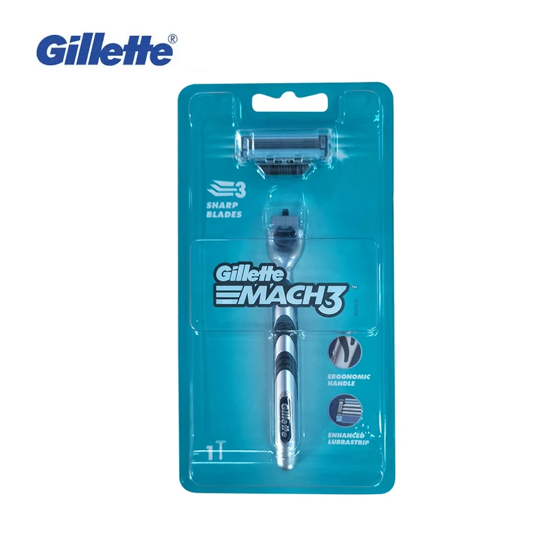 Gillette Mach 3 maszynka do golenia męska ręczna golarka do usuwania włosów pasek do pielęgnacji skóry maszynka do golenia oryginalna Mach3