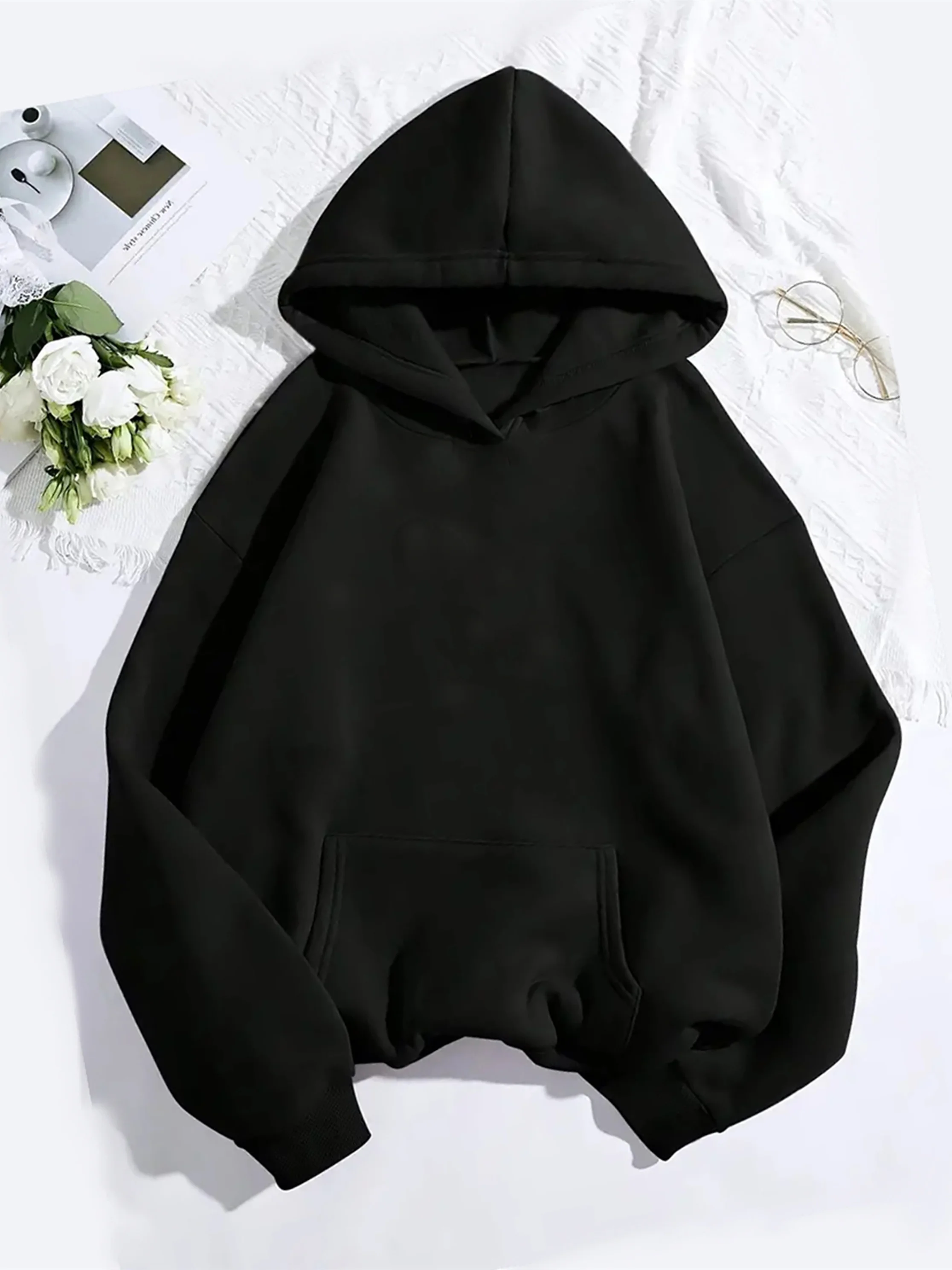 Mexico Printed Women Cotton Hooded Autumn Winter Sweatshirt Loose High Quality Pullover Women\'s Clothing Oversized Unisex Tops