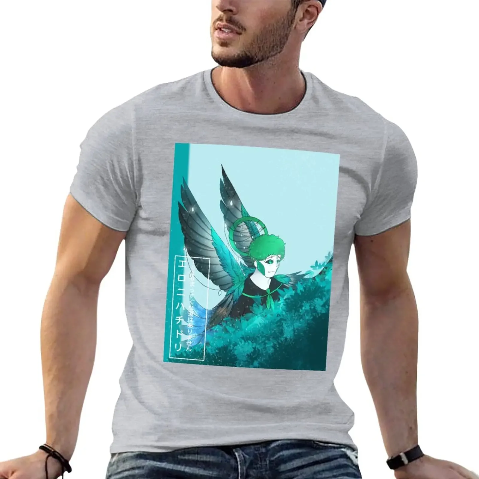 Humming Bird Eloni T-Shirt anime clothes summer clothes mens t shirt