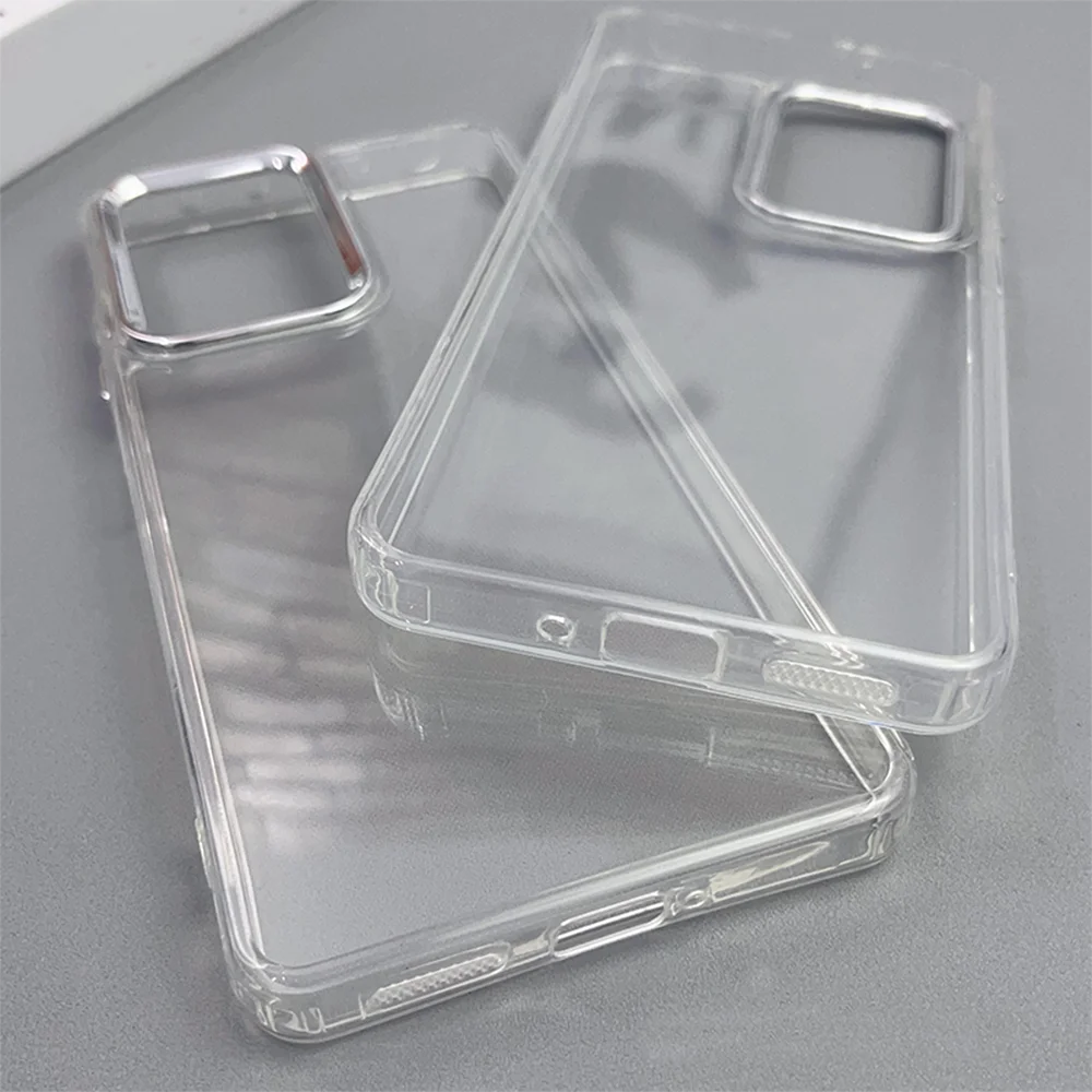 حافظة Redmi Note 11 10s من الكروم غطاء شفاف لهاتف Redmi Note 12 Pro Max 9T 10 رفيع مقاوم للصدمات لهاتف Funda Coque Capa #6