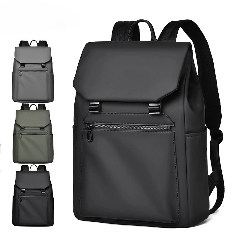 Fashion men's shoulder bag advanced commuter waterproof computer bag casual women's backpack light travel backpack.