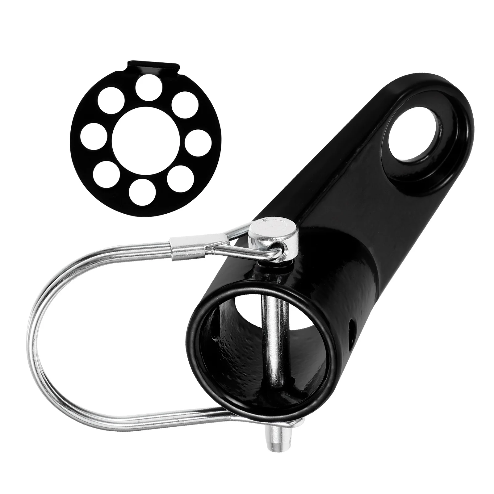 1Set Bike Trailer Hitch Coupler Steel Replacement Attachment Adapter for Baby Pet Trailer Durable Practical Cycling Connector