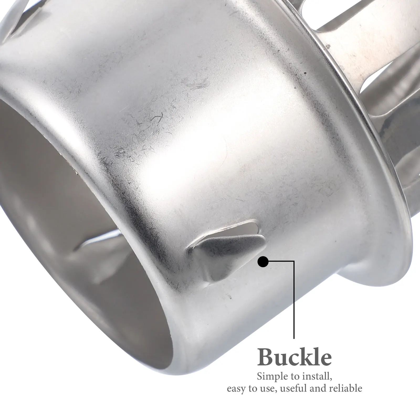 

Stainless Steel Card Insert Drain Gutter Cover Prevent Clogging Debris Leaf Filter Strainer Downspout Cleaning Tool Durable