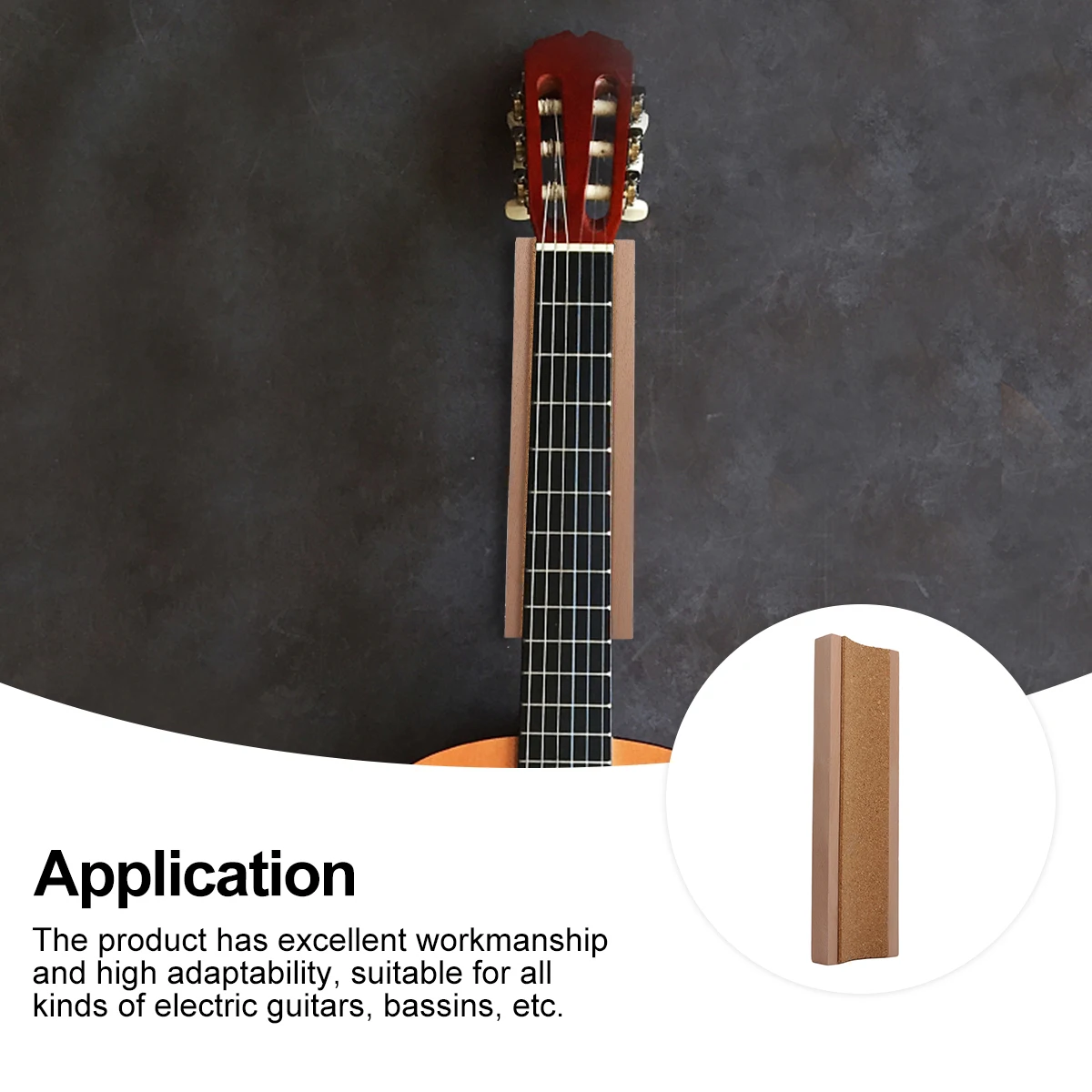 

Guitar Neck Support Stand High-Quality Wooden Luthier Tool For Electric Guitars Bassins Stable Convenient Guitarra Cleaning Tool