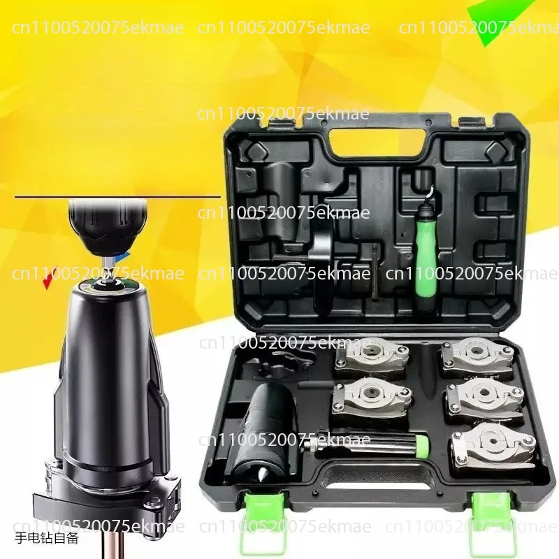 ST-519 Copper Pipe Dual-Function Manual/Electric Drill Flaring Tool, Pipe Expander, Pipe Flaring Tool, Bell-Mouth Expander