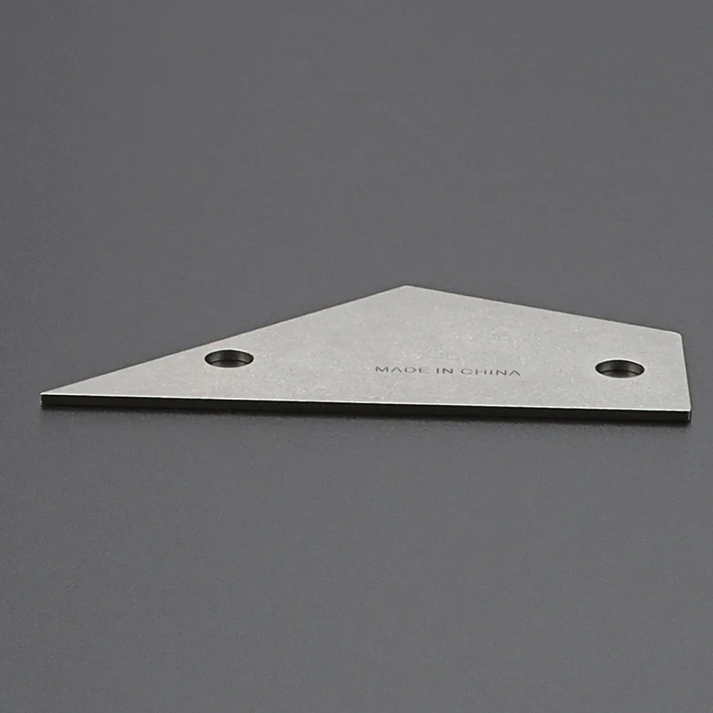 Fotografia 3: Régua Triangular de Metal para Nivelamento de Trastes - Ferramenta de Precisão para Luthier de Guitarra, Baixo Elétrico e Violão Acústico