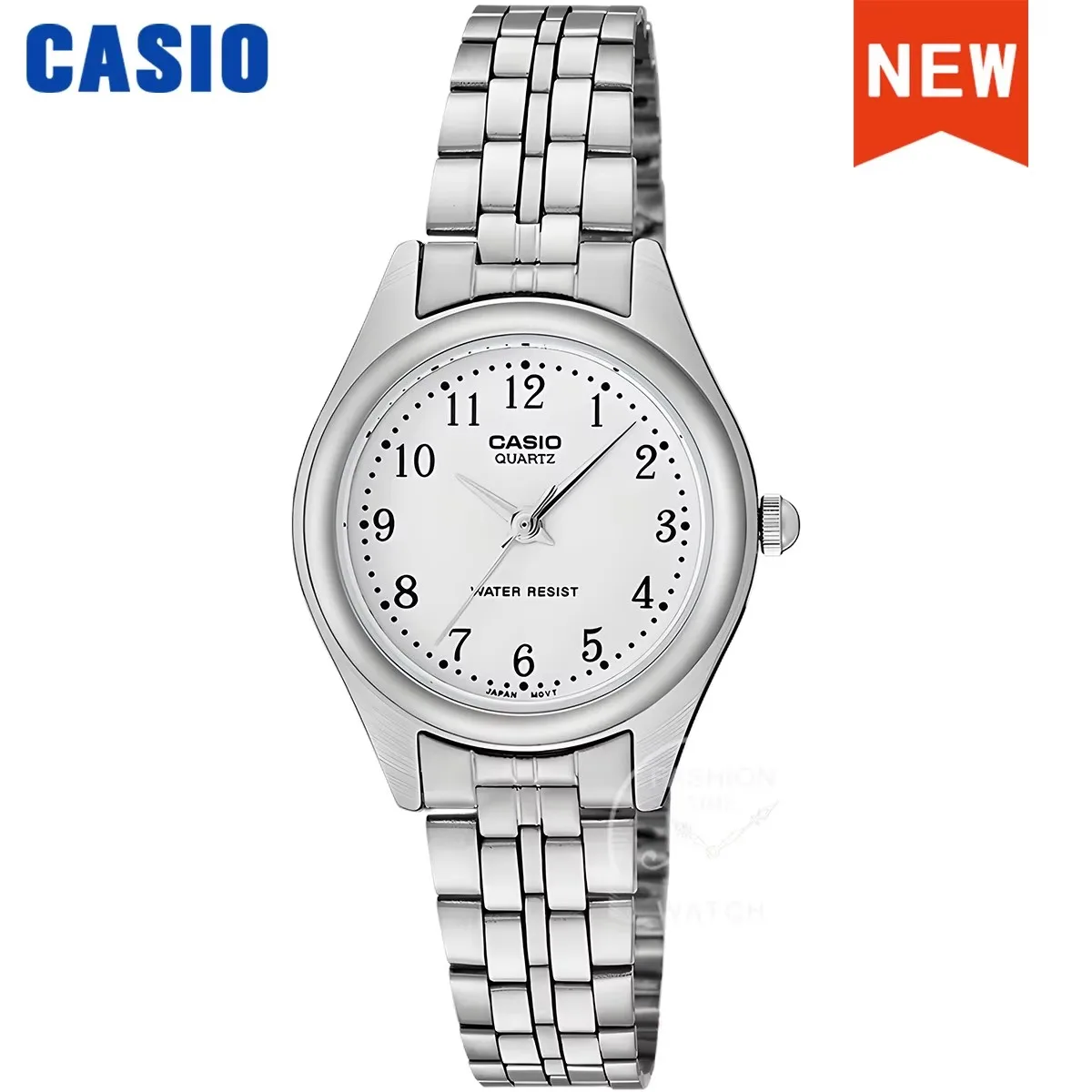 CASIO レディース腕時計 Casio Women's Quartz Watch 28mm Stainless Steel LTP-1129G-7A