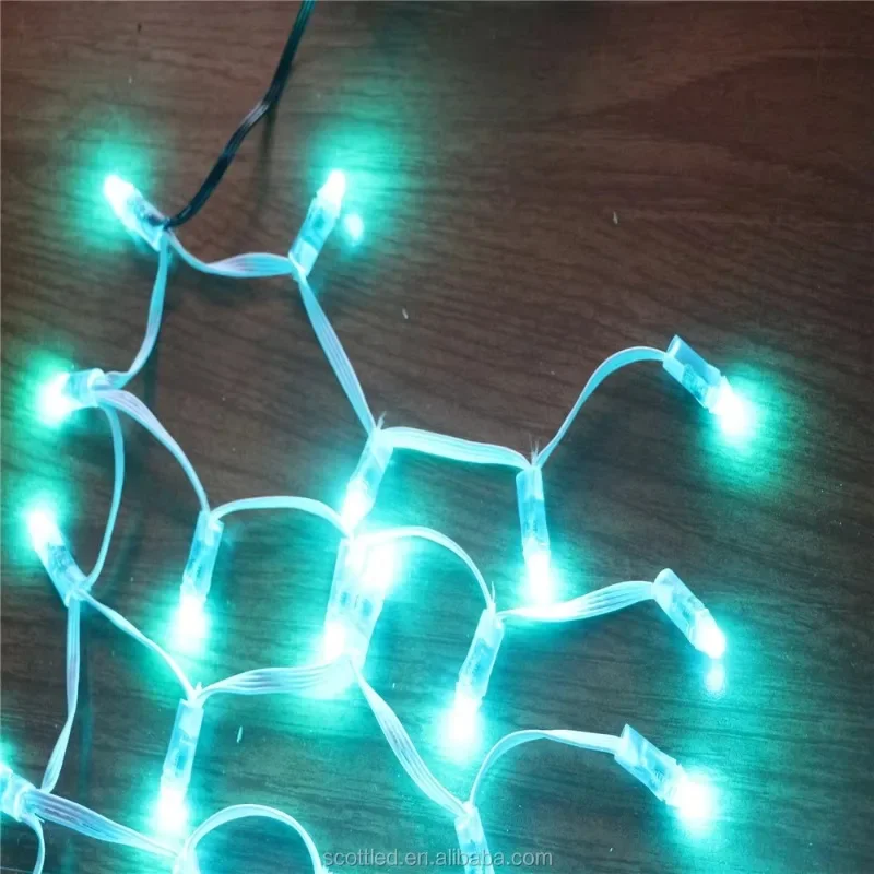 Outdoor decoration full-color led pixels, Christmas lights, convenient, practical and durable