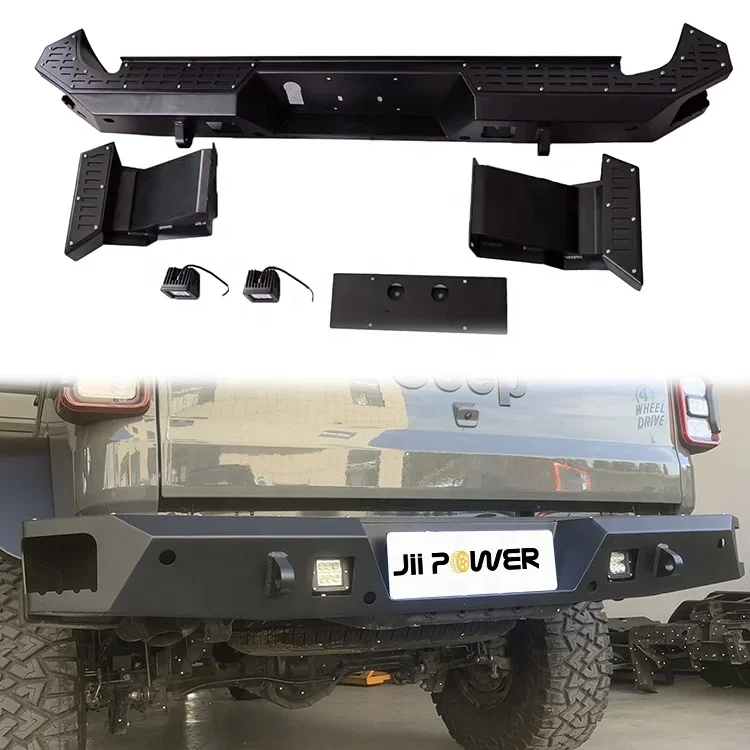 Novel Design JT Steel Rear Bumper for Gladiator 2020-2024