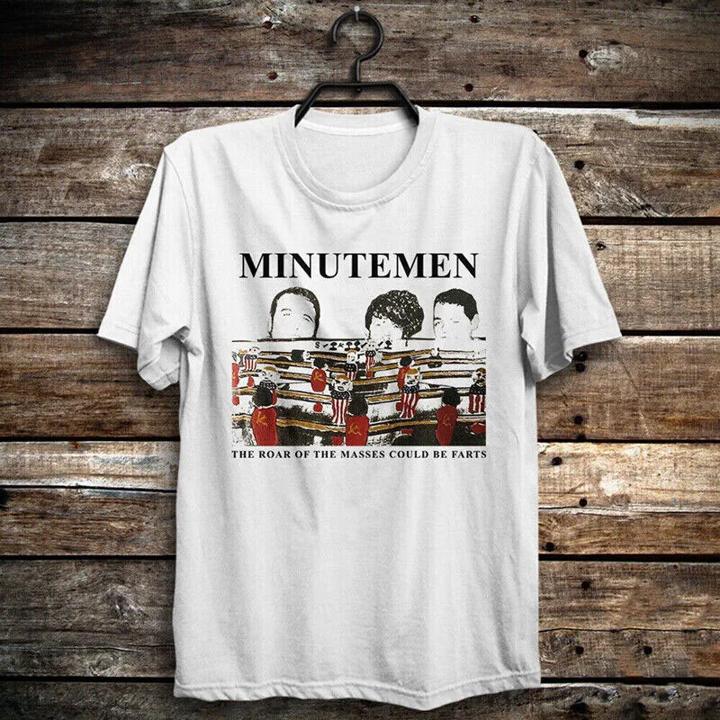 Roar Of Masses Could Be Farts Minutemen Cotton White All Size Unisex Shirt MM813