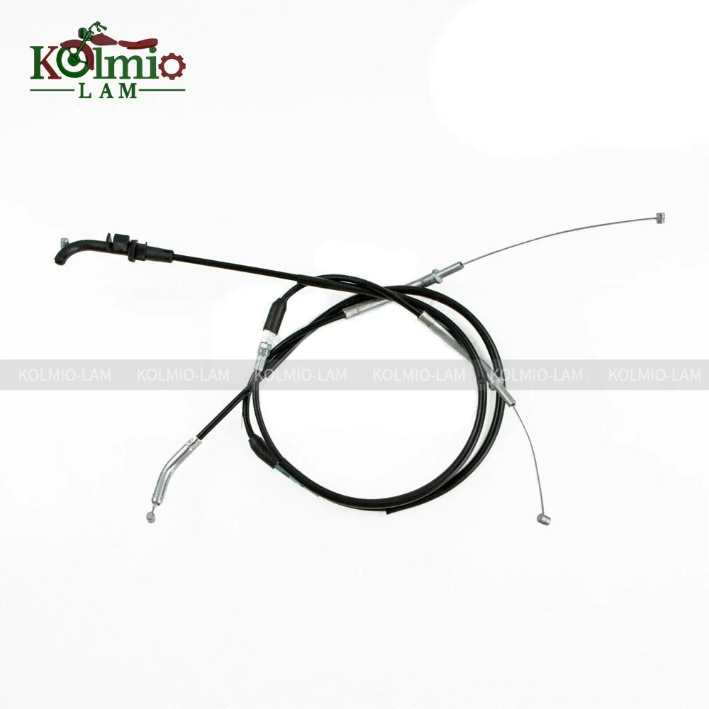 Fit for 2012 - 2016 Kawasaki ER6N ER6F Motorcycle Clutch Cable Throttle Cable Line Wires Ninja 650 EX650  ER-6F ER-6N 2013 2014 view 2
