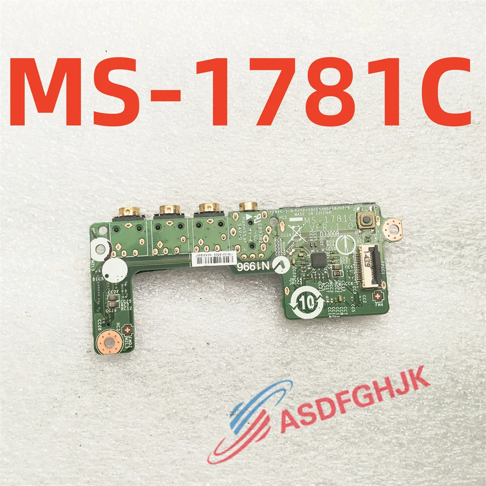 

Плата устройства чтения аудиокарт MSI Gt72 Ms-1781c TEST OK