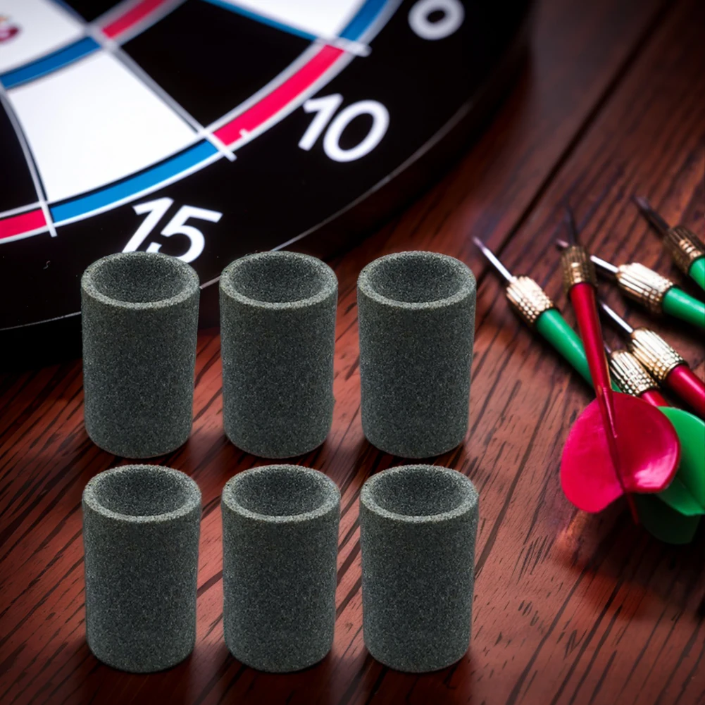 

6Pcs Round Dart Sharpeners Dart Point Sharpener Dart Sharpening Sand Stones for Sharpening Steel Tip and Removing Barbs