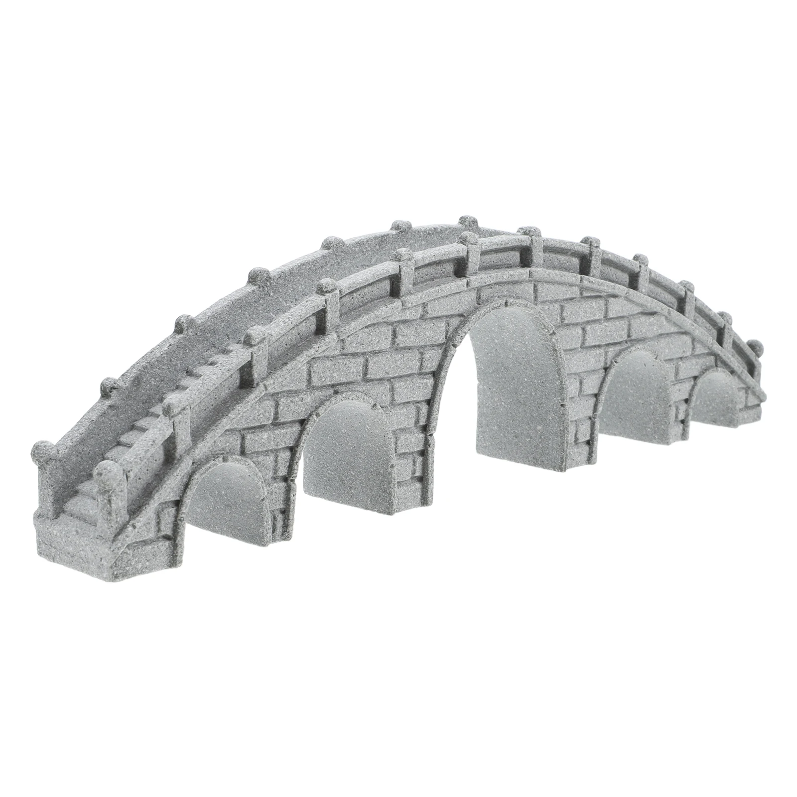 

Stone Bridge Ornaments Fish Tank Decor Artificial Landscapes Micro Garden Bonsai Model Miniature Building Toy Unique Handmade