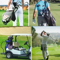 Golf Towel Quick Drying Magnetic Microfiber Golf Towel with Waffle Pattern for Golf Club Ball Water Absorbent for Men