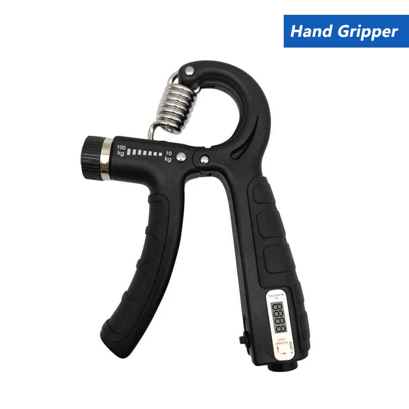 5-60Kg verstelbare gripsterktetrainer met vingertrainer Handgreepversterker voor spieropbouw en herstel van blessures