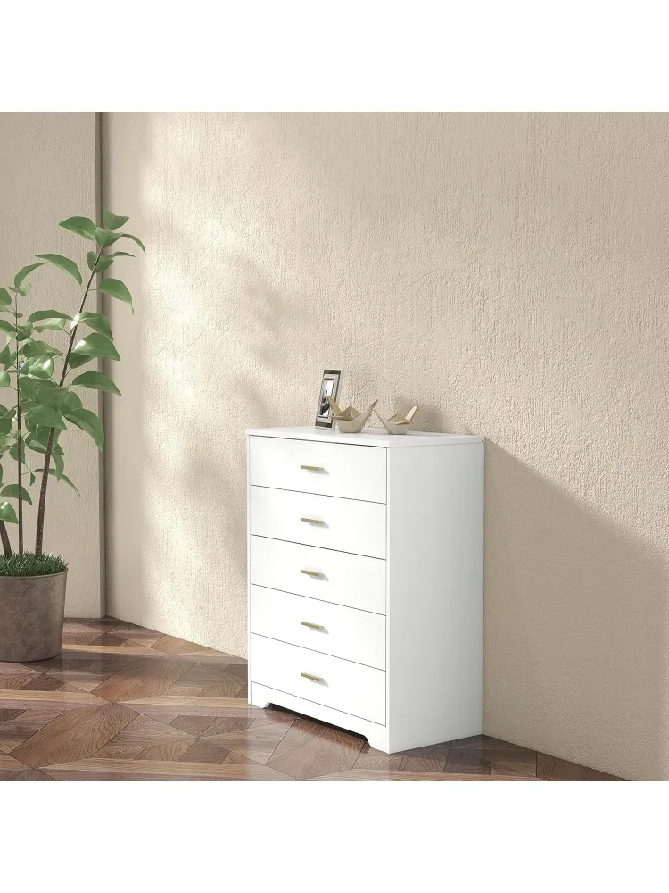 خزانة ملابس لغرفة النوم مع 4/5 أدراج، خزانة ذات أدراج خشبية، وحدة تنظيم التخزين لغرفة النوم، غرفة المعيشة،