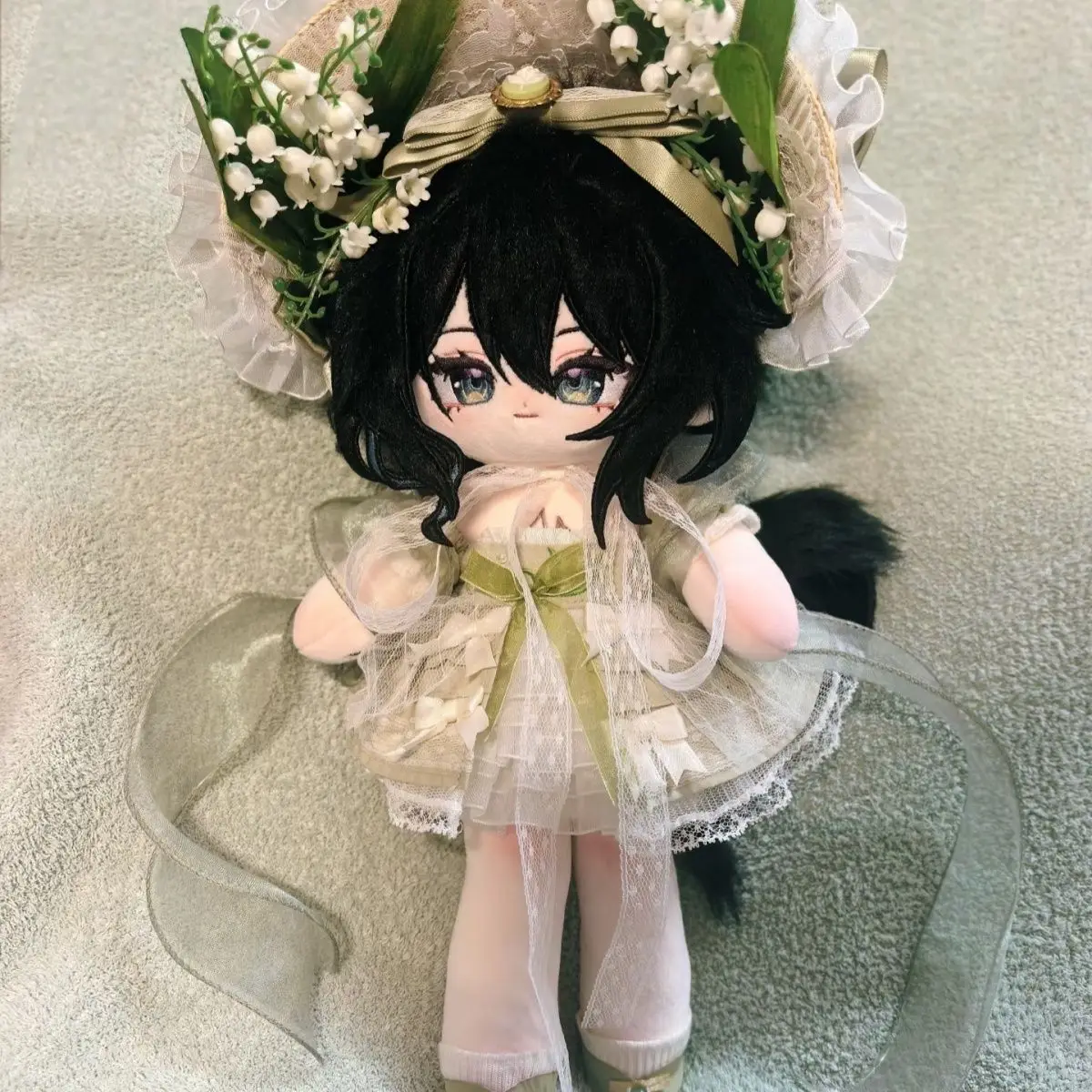 

Игровая фигурка Honkai: Star Rail Руан Мэй, мультяшная, мягкая, в виде подушки, подарок, 30 см, на день рождения, косплей, на Хэллоуин