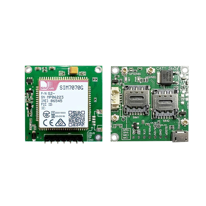 

SIMCOM SIM7070G LPWA NBIOT Module Breakout Development Core Board With SIM Card Slot