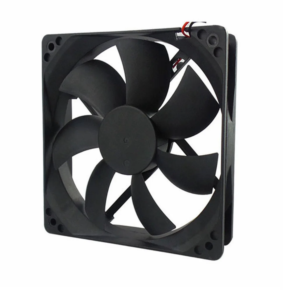 12cm 12025 Fan 12V 24V 120mm*120mm*25mm Fan DC Brushless Cooling Fan 120x120x25mm 2PIN PC Computer Case Cooler