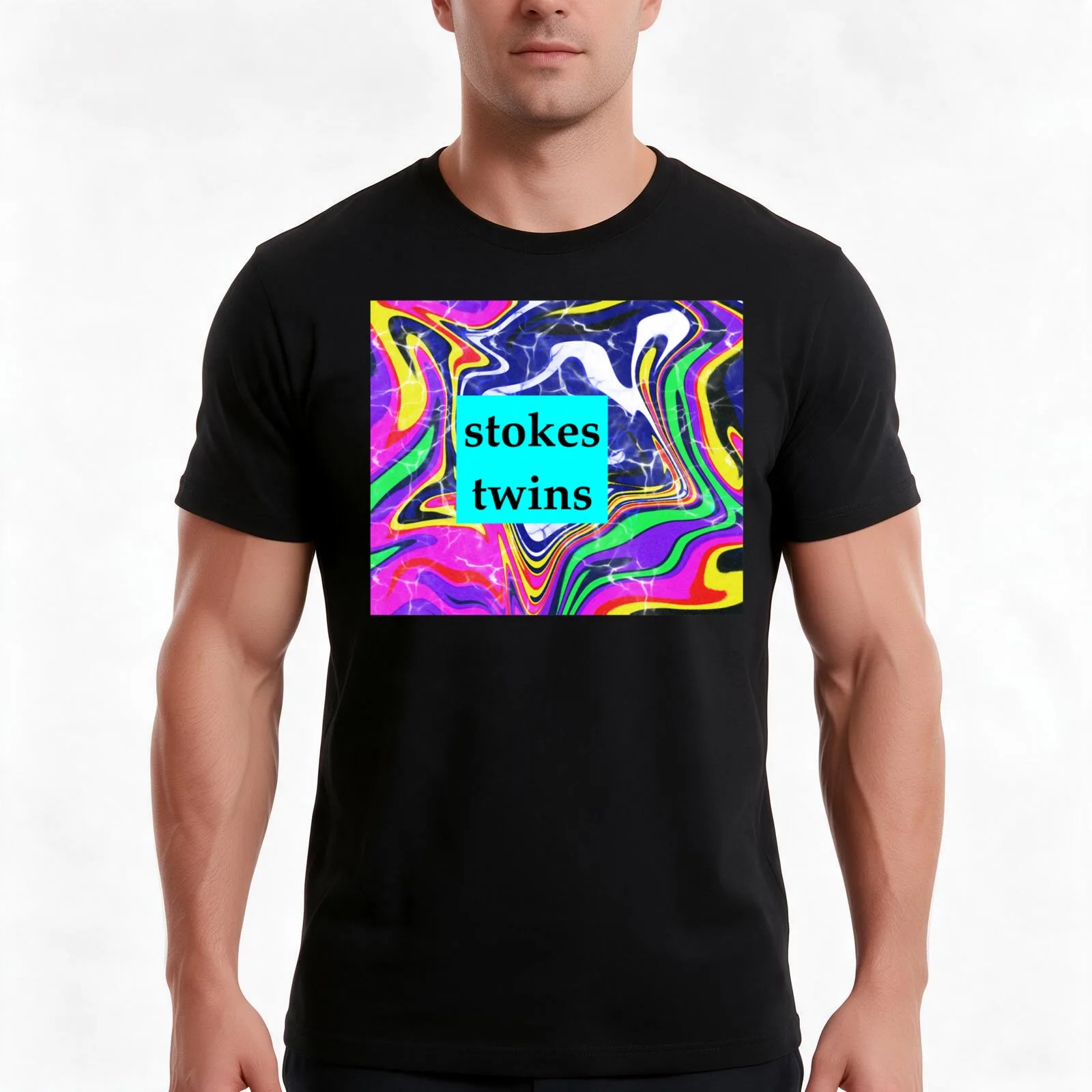 stokes twins T-Shirt Summer Casual Cotton Tee Oversized Streetwear Tops Vintage Graphic Print Loose Fit Short Sleeve