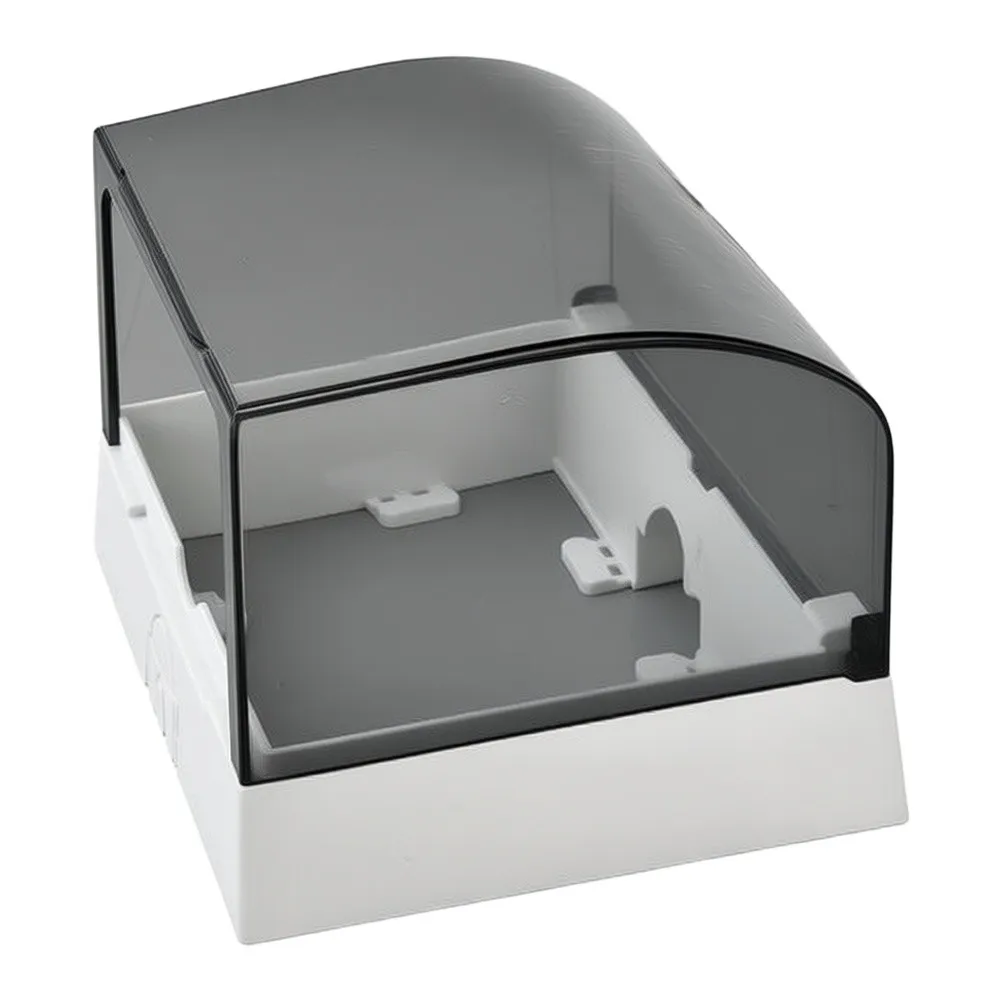 Socket Protector Box Waterproof Raised Design for Bathroom Kitchen Outdoor Use No Drilling Installation Required