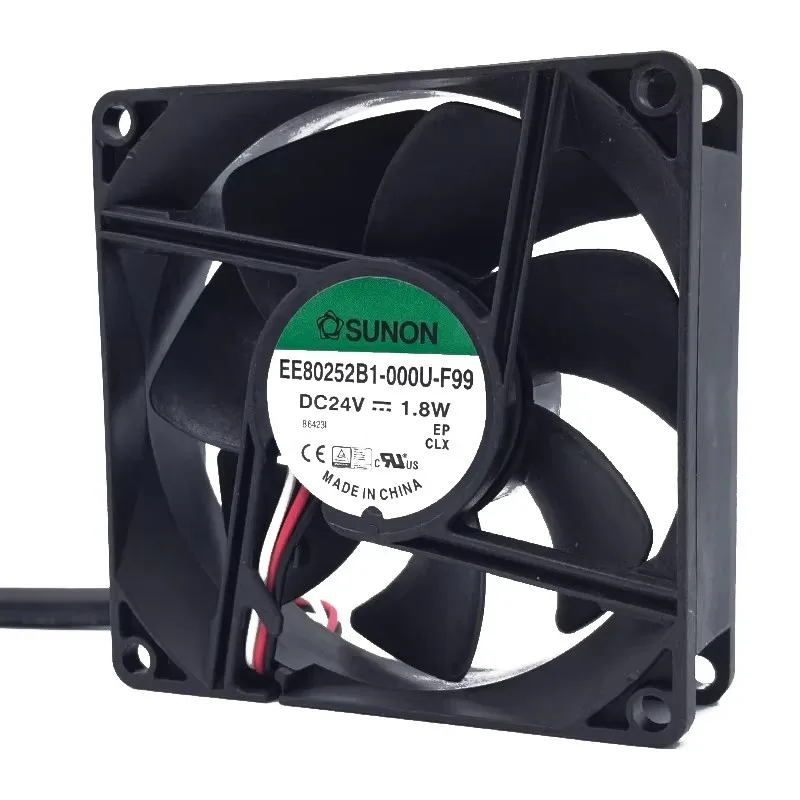 New Cooler Fan for SUNON EE80252B1-000U-F99 8025 24V 1.8W  80*80*25MM