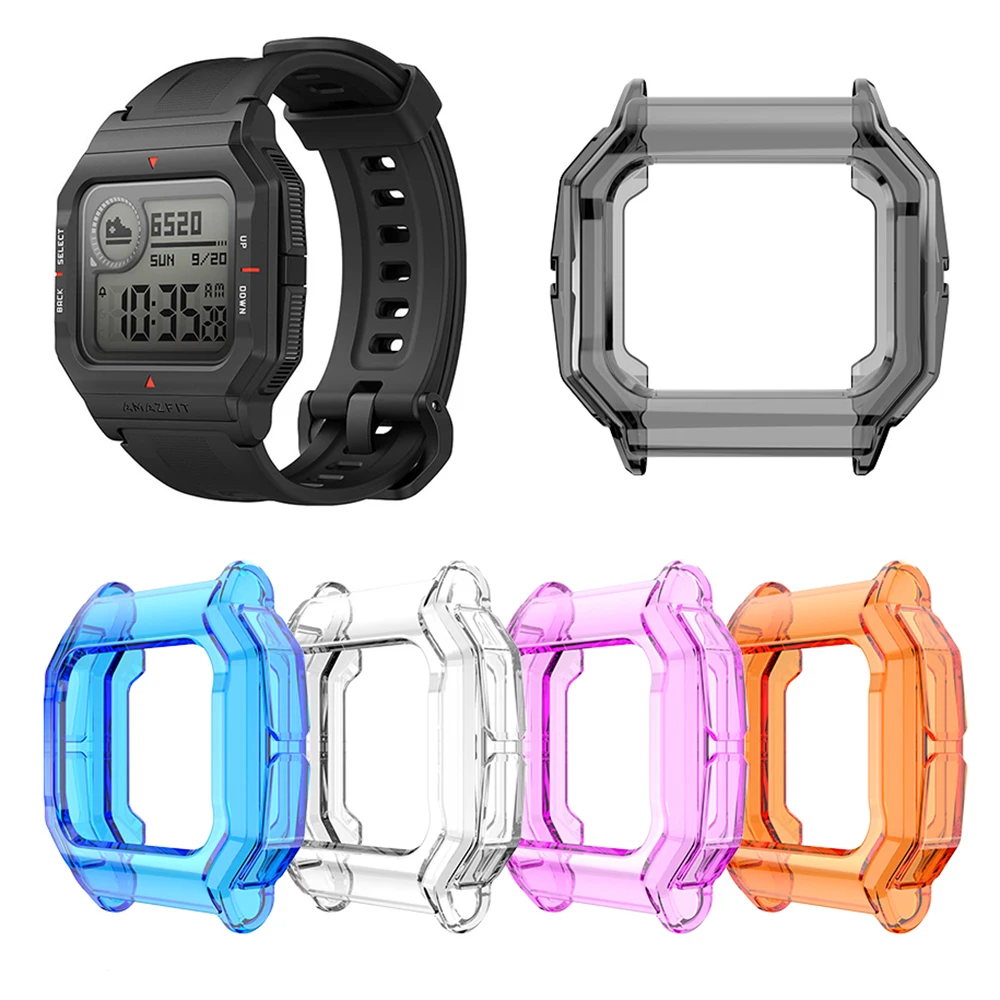 Soft TPU Protective Case For Huami Amazfit Neo Protector Shell Frame Cover Accessories