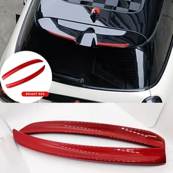 For MINI F55 F56 Car Rear Trunk Roof Spoilers Primer Auto Tail Wing Decoration Exterior Modification Protective