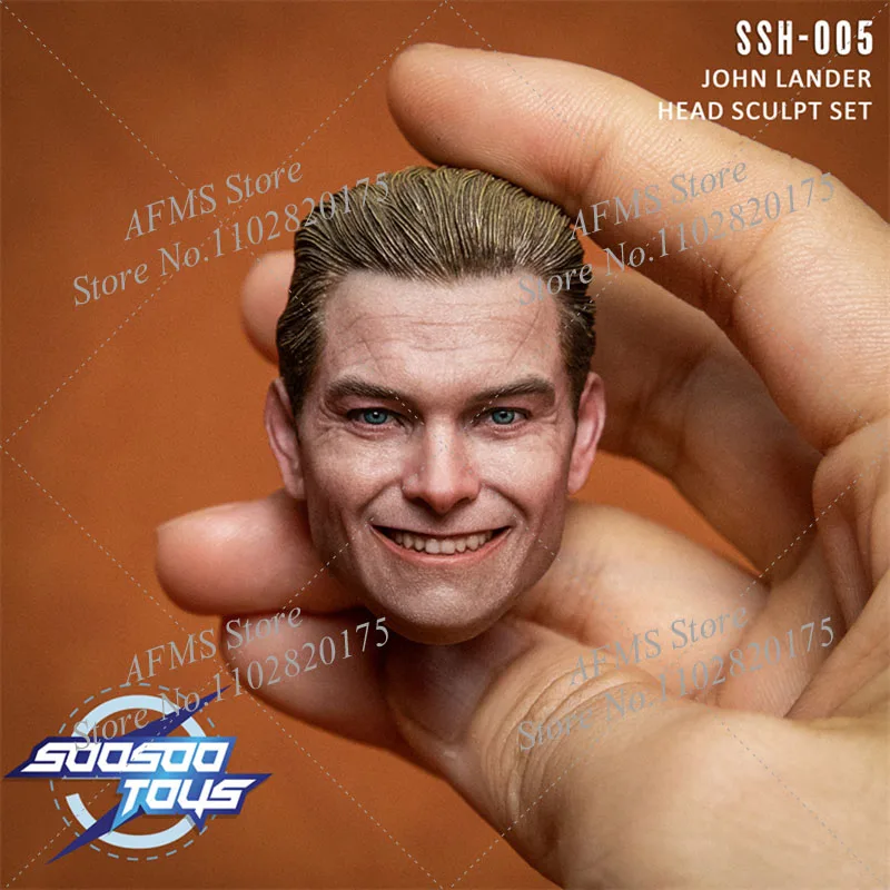 Soosootoys SSH-005 1/6 مقياس ذكر الجندي جون لاندر رئيس نحت نموذج صالح 12 بوصة SST-026 عمل الشكل الجسم