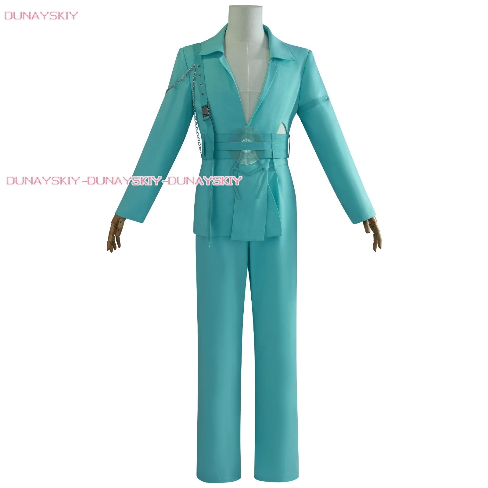 อะนิเมะคนต่างด้าว STAGE Luka Resemblance เอว Cutout Blazer Blink Gone เครื่องแต่งกายคอสเพลย์วิกผมชุดประสิทธิภาพผู้ชาย Idol PARTY เสื้อผ้า