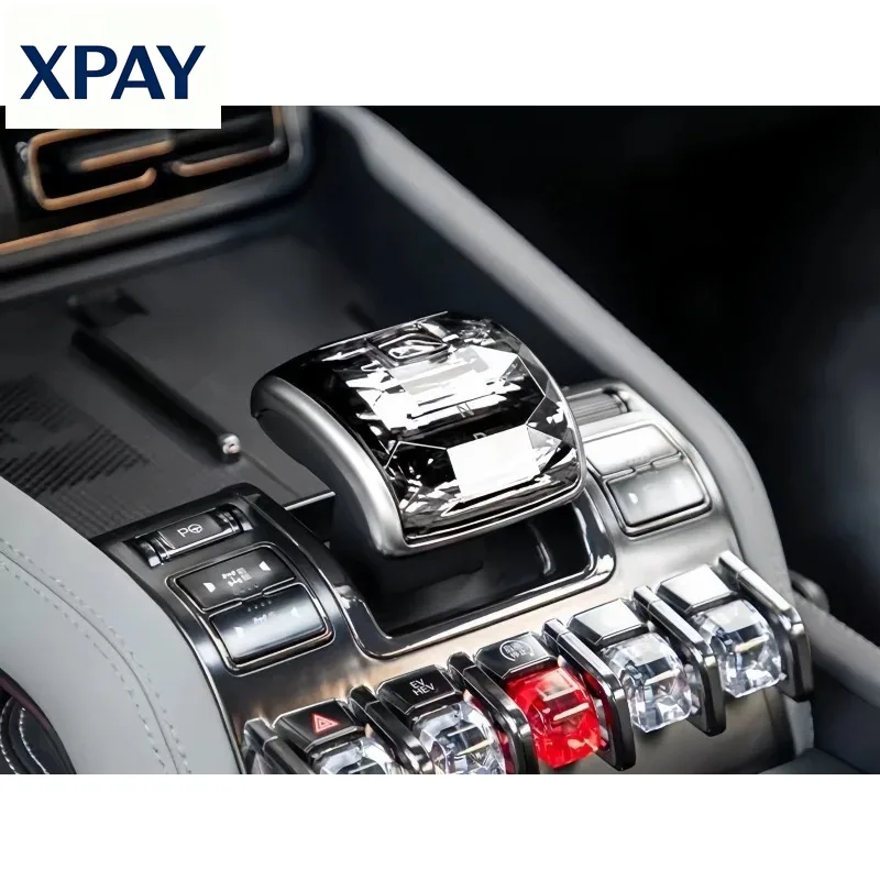 

Car New For BYD Equation Leopard 8 Leopard 5 Car Crystal Shift Lever Head Cover Interior Modification Accessories