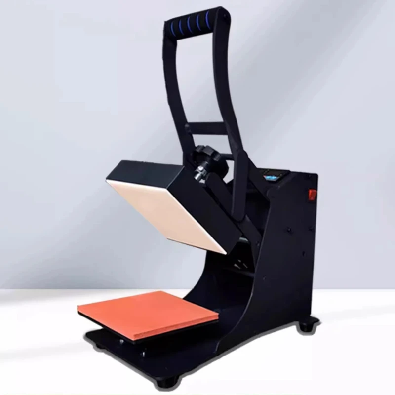 220V  Manual Small Logo Heat Press Printer Heat Transfer Printing Machine