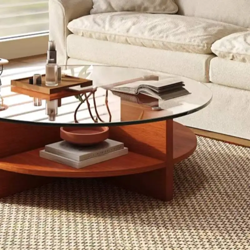 ！@Wood Luxury Coffee Tables Modern Luxury Nordic Designer Apartments Coffee Tables Living Room Tisch Wohnzimmer Furniture For Ho