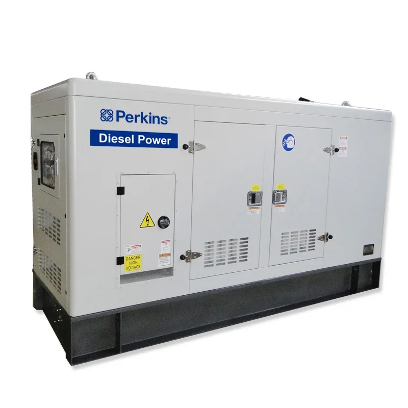 50 هرتز ثلاث مراحل 80/100/120/150/160/180/200kw kva مولد الديزل الصامت مع محرك بيركنز