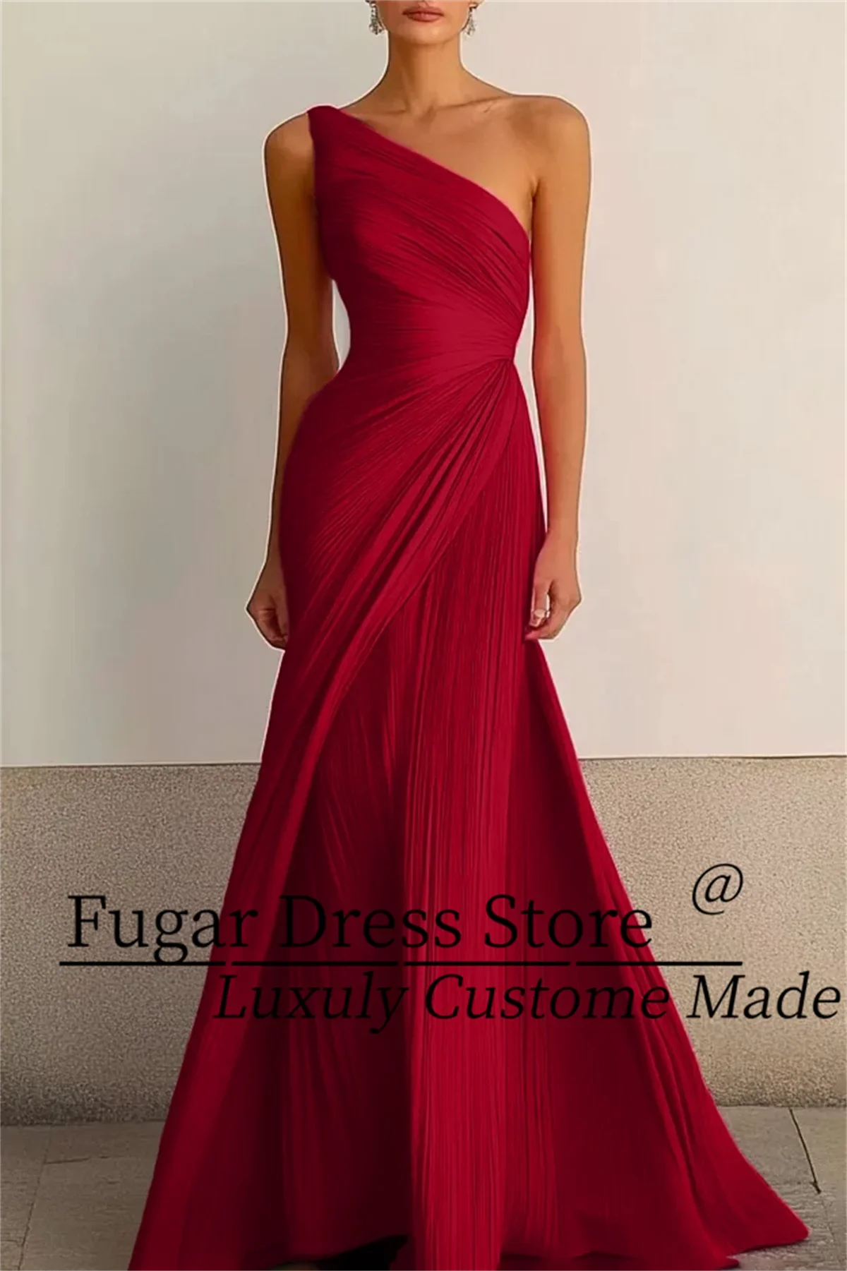 

TIANTIAN Formal High-end Party Prom Dress Women Evening Dresses Sexy One Shoulder Maxi Dress платье на выпускной