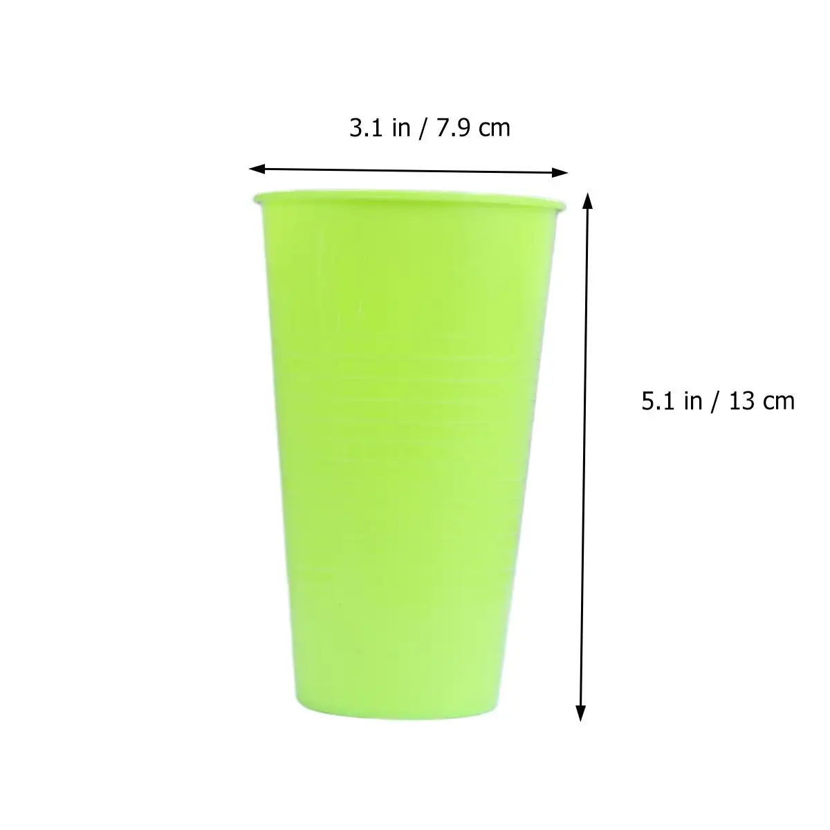 

12 Pcs Non -slip Juice Cup Green Cups Beer Drinking Thread Party Supplies Durable