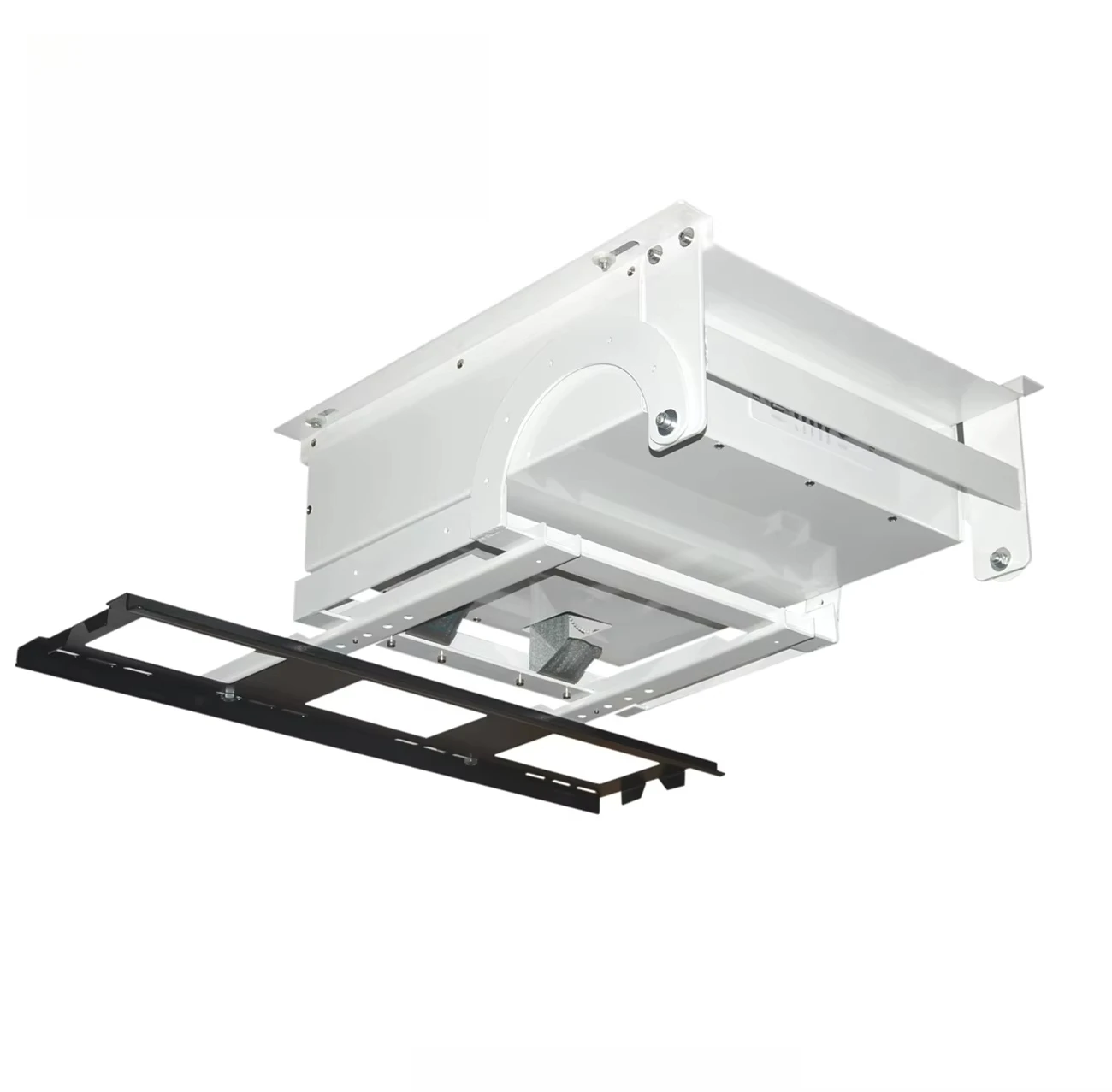 Fully Automatic Remote Control Smart Home 90 Degree Flip Ceiling TV Lift Electric TV Ceiling Stand Hidden TV Stand