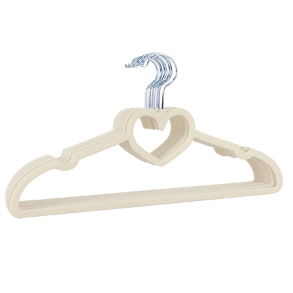 41CM Non-Slip Supple Velvet Hanger Seamless Flocking Hanger Gold Hook Only for Dry Clothes Wardrobe Storage Adult Magic Hanger