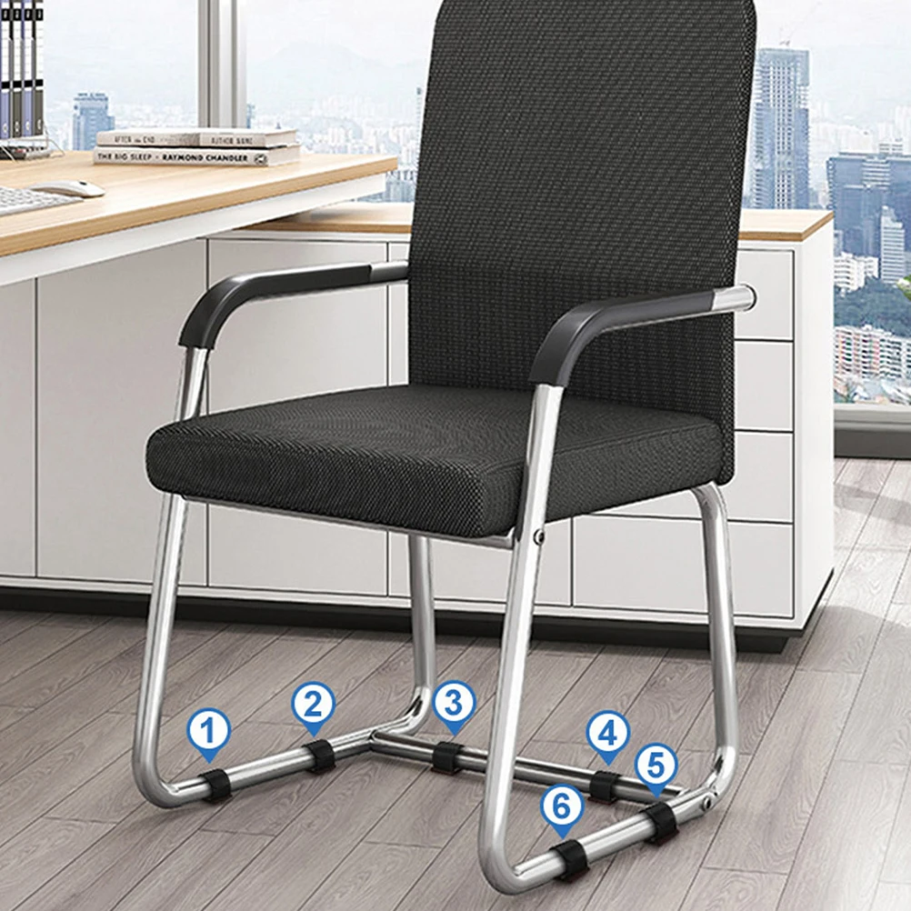 

6Pcs Furniture Pads for Hardwood Floors Chair Leg Felt Pads Wrap Around Felt Floor Protectors Furniture Leg Cover Cushions