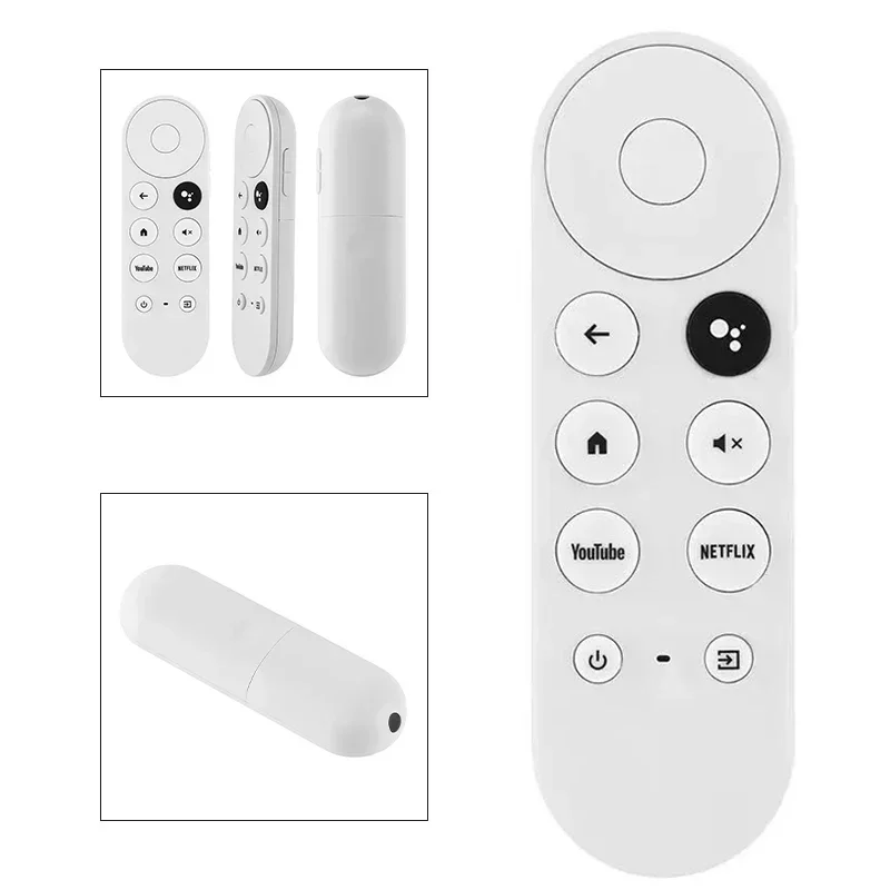 Télécommande Vocale Intelligente G9N9N, Utilisation de G Oogle TV Smart Live 4K Contrôleur de Neige HD 4K Snow View Commandes Vocales