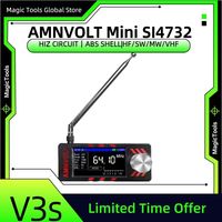 V3S AMNVOLT Mini SI4732 Headphone Amplifier Circuit FM AM SSB LSB USB Mode ESP32-S3 Main Control +SI4732 DSP Chip
