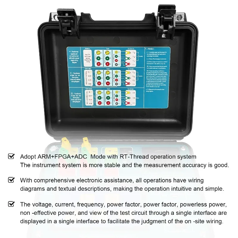 Tester caratteristico del trasformatore senza carico e capacità di carico