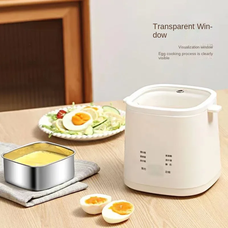 Automatic Electric Egg Cooker with Shut-off EU/UK Multifunctional 6 Modes Food Grade Electric Smart Cooker Breakfast Egg Boiler