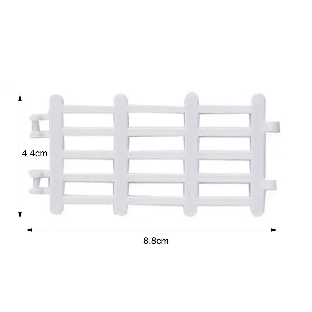 10 Pz/set Recinzione Decorazione Modello di Simulazione Fattoria Ranch FAI DA TE Tavolo di Sabbia Recinzione Accessori Tromba Statica Giocattolo Per Bambini 5 Stili