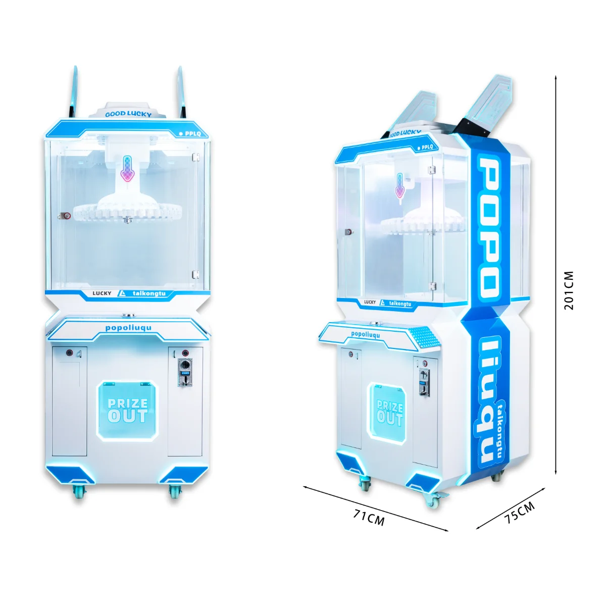

Hot Sale Plush Toy Mini Claw Machine, Coin Operated Indoor Claw Crane Machine, Arcade Prize Game Vendor Toy Catcher
