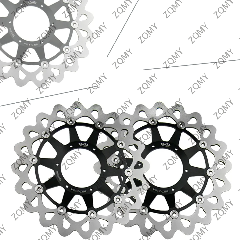 For Honda CBR1000RR 2006-2007 & VTR1000 SP1 RC51 2000-2004 Front Brake Disc Rotors Disks Motorbike Parts Accessories